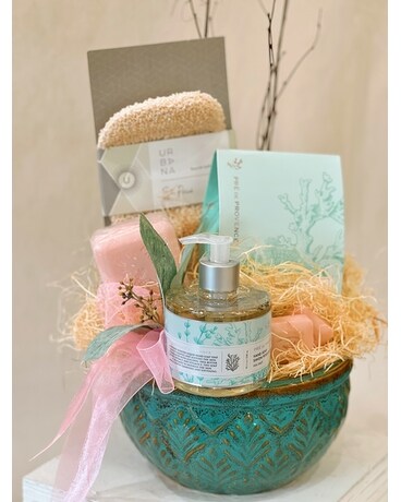 Custom Spa Gift Basket Gift Basket