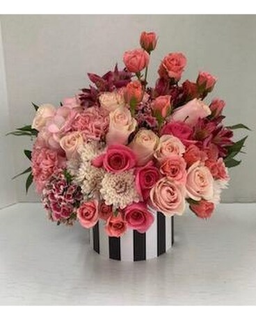 Pretty Sweet Pink Flower Arrangement