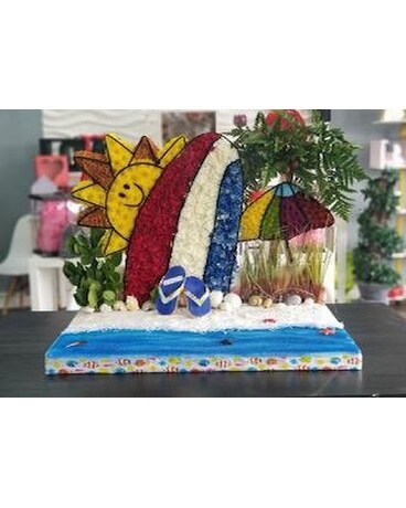 Surfing USA Flower Arrangement