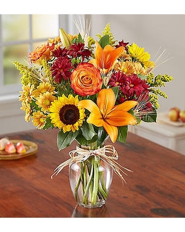Fields of Europe for Fall Flower Arrangement