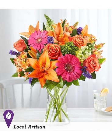 Vibrant Floral Medley Flower Arrangement