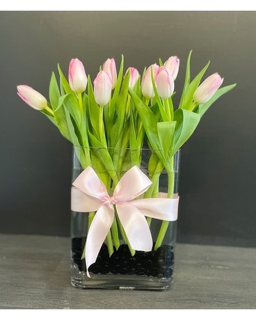 Sweet Tulip Flower Arrangement