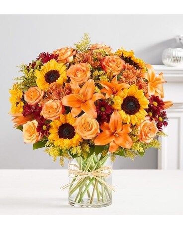 Fall Luxe Flower Arrangement