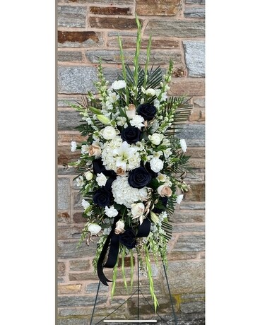Bold Tribute Spray Flower Arrangement
