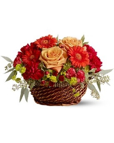 Warm Your Heart Flower Arrangement