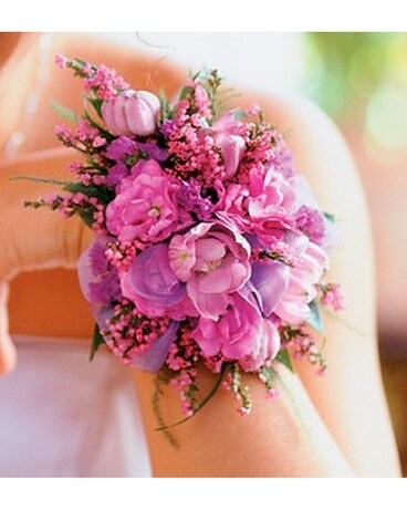 Purple Passion Wristlet Corsage