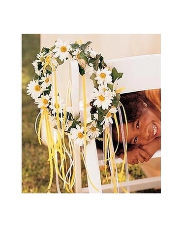 Flower Girl's Daisy Ring Flower Arrangement