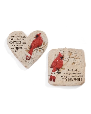 Cardinal Stepping Stone Gifts
