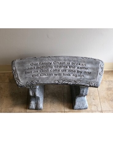 Our Family Chain Bench Custom product