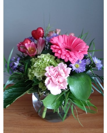 Valentine's Day Arangement Flower Arrangement