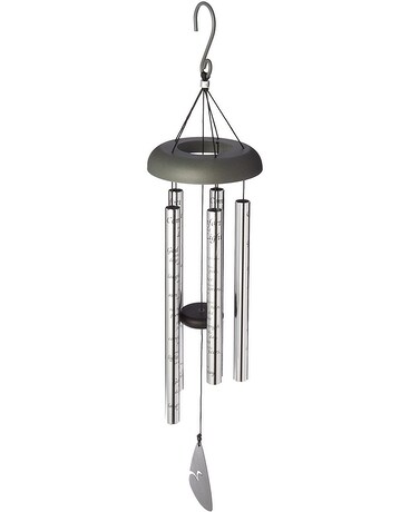 Comfort and Light Carson Wind Chime Flower Arrangement