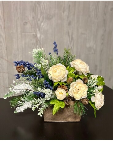Rustic Winter Elegance Bouquet Flower Arrangement