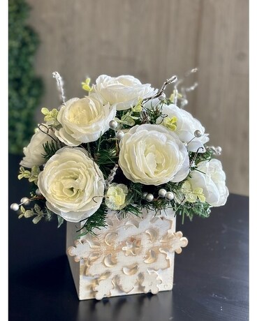 Silver and Snowflakes Bouquet Custom product