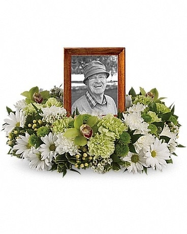Garden Wreath Flower Arrangement