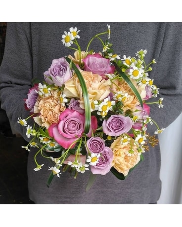 Spring Wedding Bouquet Flower Arrangement