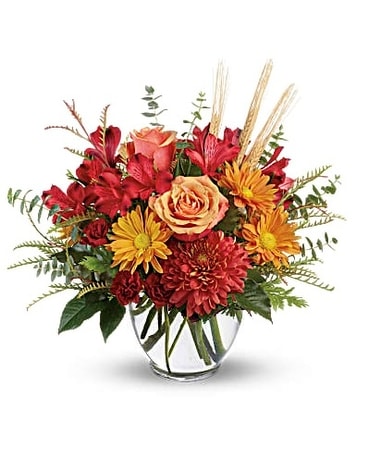 Fields of Fall Flower Arrangement