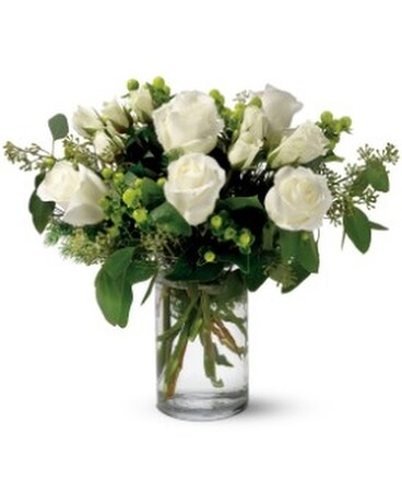 Alpine Roses Flower Arrangement