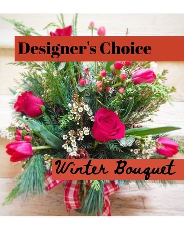 Designer's Choice for Winter Flower Arrangement