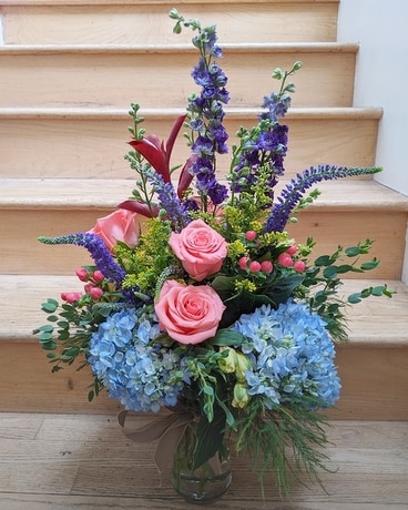 Vibrant Vase Flower Arrangement