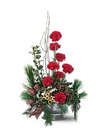 Grand Holiday Flower Arrangement