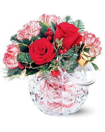 Crystal Ornament Flower Arrangement