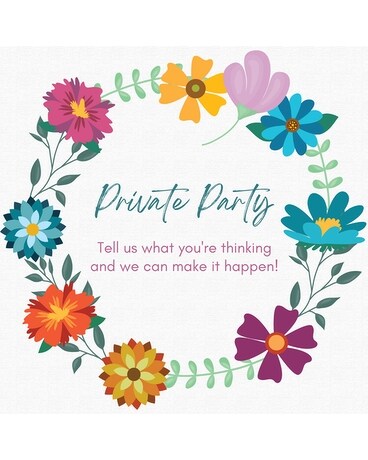 Private Party - Workshop Flower Arrangement