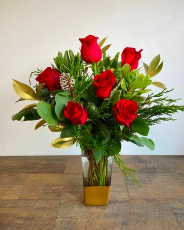 Royal Roses Flower Arrangement