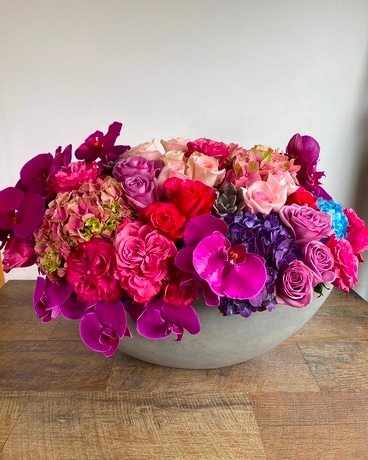 Jewels In Stone Flower Arrangement