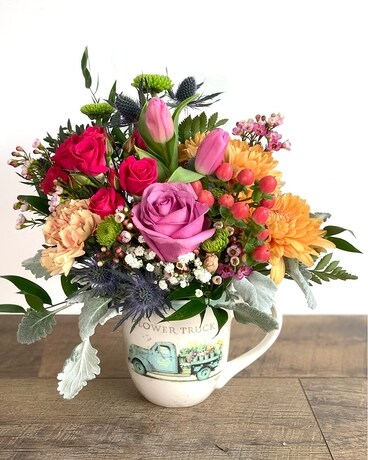 Spring Delivery Flower Arrangement