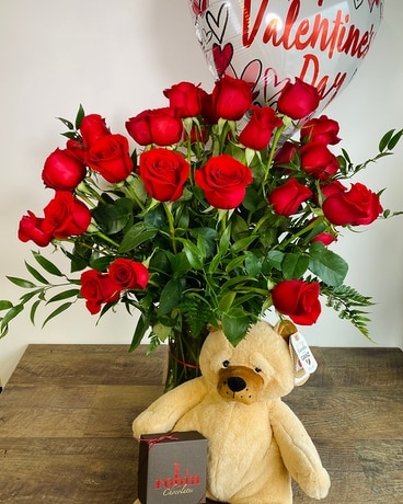 The Hero's Package Flower Arrangement