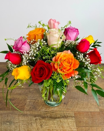 Garden of Roses Flower Arrangement