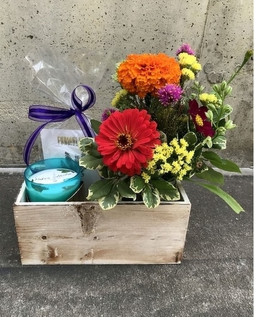 Sit Back & Relax Flower Arrangement