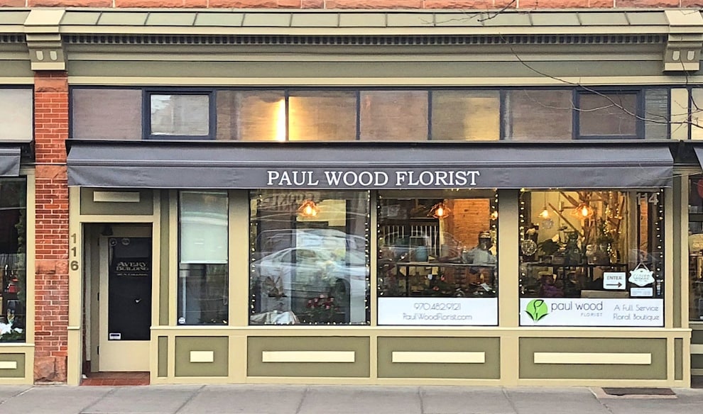 Paul Wood Florist Located At 111 W Olive St In Fort Collins 970