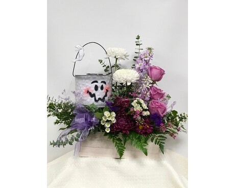 Ghostly Ghost Flower Arrangement
