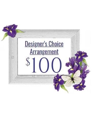 Designer Choice $100 Flower Arrangement