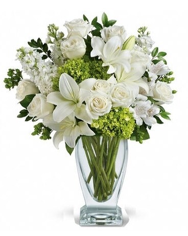 Moments of Beauty White Flower Bouquet