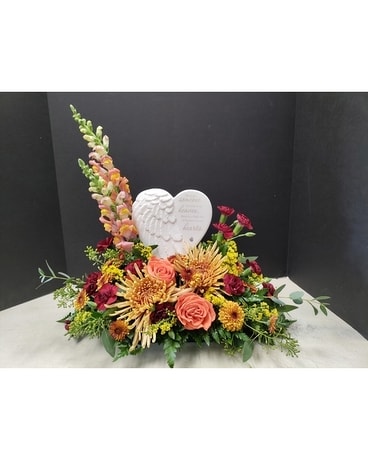 Autumn Hearts in Heaven Flower Arrangement