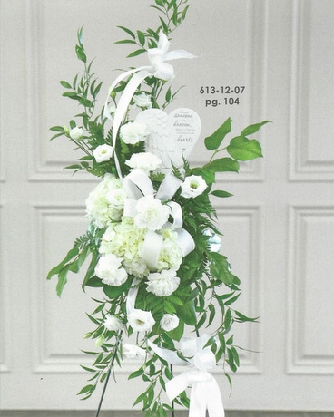 Wrapped in Love spray Flower Arrangement