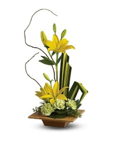 Teleflora's Bamboo Artistry Flower Arrangement