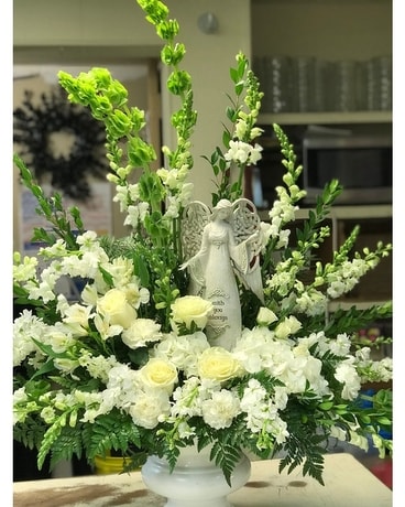 Angel Arrangement Flower Arrangement