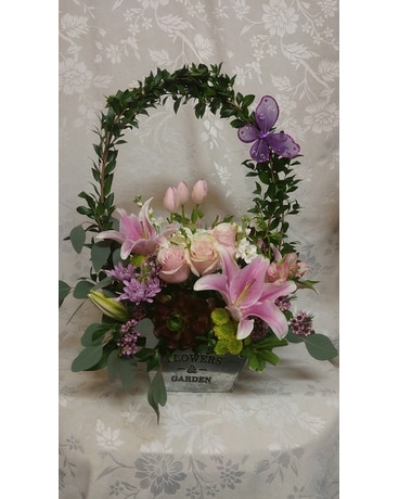 Designer Garden Flower Arrangement