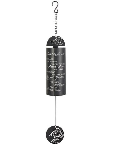 Carson 22 in. Cylinde Chime- Angels' Arms- CN62801 Gifts