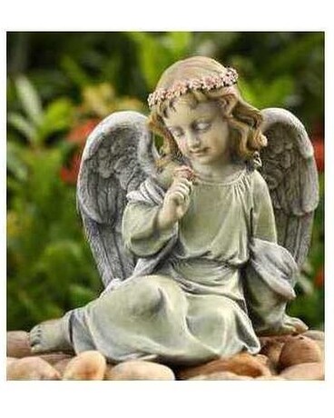 Sitting Girl Angel #19405 Gifts