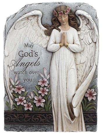 Angel Sympthy Plaque w/display easel #11972 Gifts
