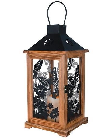 Carson- Butterflies Silhouette Lanter- #CN57645 Gifts
