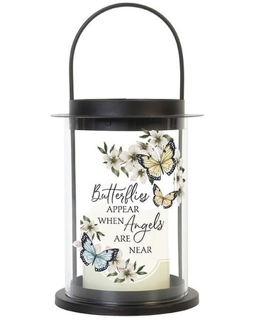Carson-Butterflies Appear- Candle Lantern-#CN57639 Gifts