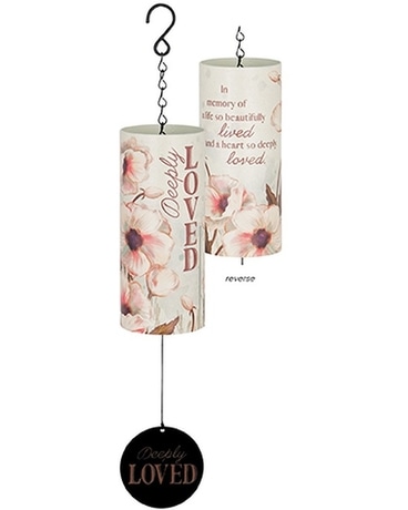 Carson 18 in Cylinder Chime- Deeply Loved-#CN62767 Gifts