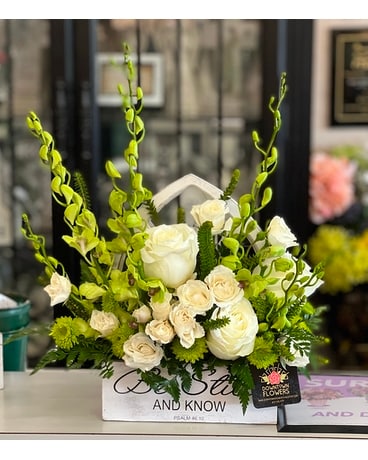 Be Still and Know Flower Arrangement