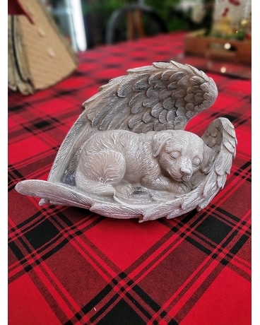sleeping angel dog Flower Arrangement