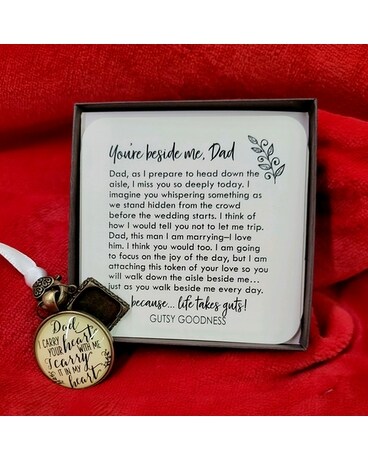 Dad Wessing Keepsake Flower Arrangement